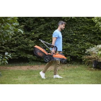 Black & Decker BLACK+DECKER 2x18V Grasmaaier BCMW33184L2-QW 33 Cm Incl. Twee 4,0 Ah Accu's 10 Black & Decker BLACK+DECKER 2x18V Grasmaaier BCMW33184L2-QW 33 Cm Incl. Twee 4,0 Ah Accu's - Image 8