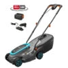 Gardena 18V Grasmaaier Powermax P4A 32cm (P4A) Incl. 4.0Ah Accu + Lader -Tuingereedschap Verkoop 123 1056