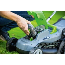 LUX 20V Accu Grasmaaier 33cm Incl. 2 Accu's 4,0Ah + Lader -Tuingereedschap Verkoop 123 1063