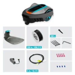 Gardena Robotmaaier Sileno City 600 M² - 17cm -Tuingereedschap Verkoop 123 1086