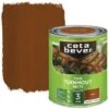 CetaBever Tuinhoutbeits Transparant Teak Zijdeglans 750 Ml -Tuingereedschap Verkoop 123 1415