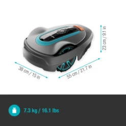 Gardena Robotmaaier Smart Sileno City 600 M² - 17cm -Tuingereedschap Verkoop 123 156