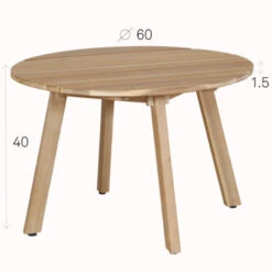 GAMMA Bijzettafel Jura 60x60 Cm -Tuingereedschap Verkoop 123 1603