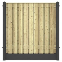 Houtbetonschutting Antraciet Grenen Per Meter -Tuingereedschap Verkoop 123 1898