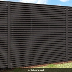 Schutting Andalusië Ca.180x180cm Zwart -Tuingereedschap Verkoop 123 1927