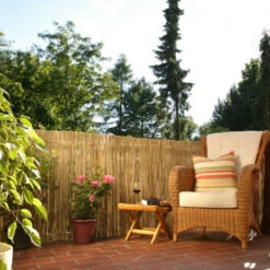 Balkonscherm Riet Ca. 90x300 Cm -Tuingereedschap Verkoop 123 1956