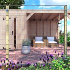 Gaas Startpakket Tuinhek Grenen 180x180cm  -Tuingereedschap Verkoop 123 2038