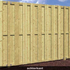 Schutting Royal Grenen Ca. 180x180 Cm -Tuingereedschap Verkoop 123 2084