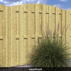 Schutting Jumbo Grenen Toog Ca. 180x180 Cm -Tuingereedschap Verkoop 123 2103