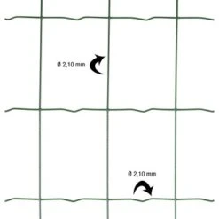 Betafence Pantanet Light Tuingaas 100cm X 25m Groen -Tuingereedschap Verkoop 123 2202