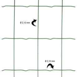 Betafence Pantanet Light Tuingaas 80cm X 25m Groen -Tuingereedschap Verkoop 123 2224