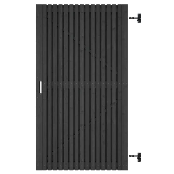 Tuinpoort Andalusië Verticaal Zwart 4 Tuinpoort Andalusië Verticaal Zwart - Image 2