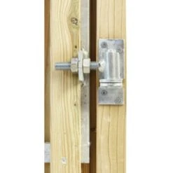 Poort Voor Houtbetonschutting Grenen Rechtsdraaiend 100cm Breed -Tuingereedschap Verkoop 123 2298