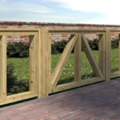 Tuinhekpoort Donau Ca. 60x100 Cm -Tuingereedschap Verkoop 123 2307