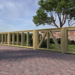 Tuinhekpoort Donau Ca. 60x100 Cm -Tuingereedschap Verkoop 123 2309