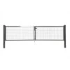 Napoli Dubbele Poort Antraciet 200x2x150cm RAL7016 -Tuingereedschap Verkoop 123 2337