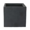 Pot Fiberclay Antraciet 43x43x41 Cm -Tuingereedschap Verkoop 123 2406