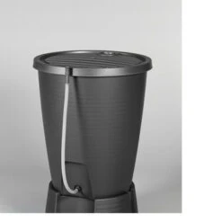 Jardin Regenton Grijs Kunststof 220 Liter -Tuingereedschap Verkoop 123 2461