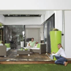 Garantia Regenton Met Plantenbak Appelgroen 350 Liter -Tuingereedschap Verkoop 123 2473