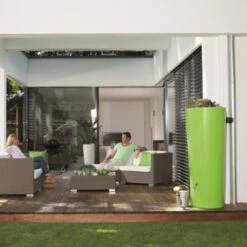 Garantia Regenton Met Plantenbak Appelgroen 350 Liter -Tuingereedschap Verkoop 123 2474