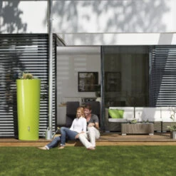 Garantia Regenton Met Plantenbak Appelgroen 350 Liter -Tuingereedschap Verkoop 123 2475