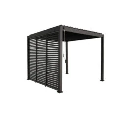 Zijwand Louvre Voor Pergola Classic & Deluxe Zwart 360 Series -Tuingereedschap Verkoop 123 2513