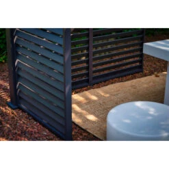 Zijwand Louvre Voor Pergola Classic & Deluxe Zwart 360 Series -Tuingereedschap Verkoop 123 2517