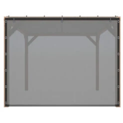 Pergola Silvano Douglas Incl. Schaduwdoek & Zijdoek 324x324 Cm -Tuingereedschap Verkoop 123 2524