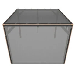 Pergola Silvano Douglas Incl. Schaduwdoek & Zijdoek 324x324 Cm -Tuingereedschap Verkoop 123 2529