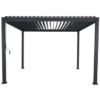 Pergola Deluxe Zwart 3,6x4m -Tuingereedschap Verkoop 123 2612