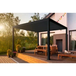 Pergola Deluxe Zwart 3,6x4m -Tuingereedschap Verkoop 123 2615