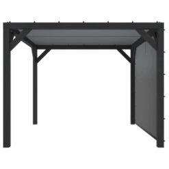 Pergola Silvano Zwart Inclusief Zijdoek -Tuingereedschap Verkoop 123 2625