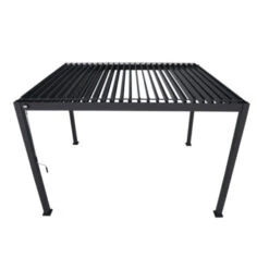 Pergola Deluxe Zwart 3x3,6m -Tuingereedschap Verkoop 123 2692