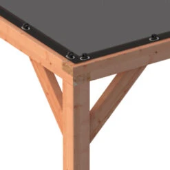 Pergola Silvano Douglas Met Schaduwdoek 324x324 Cm -Tuingereedschap Verkoop 123 2708