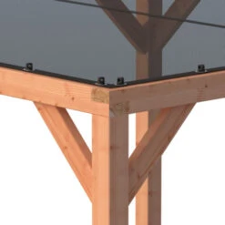 Pergola Silvano Douglas Met Schaduwdoek 324x324 Cm -Tuingereedschap Verkoop 123 2710