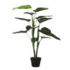 Philodendron Kunstplant - H100x Ø70 Cm - Groen -Tuingereedschap Verkoop 123 2718