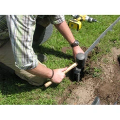 Talen Tools Ecolat Recht 1,2m X 14cm X 1cm Voor Afboording - 4 Stuks -Tuingereedschap Verkoop 123 2790