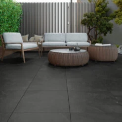 Keramische Terrastegel Kerastrada Leisteen Antraciet 60x60x3cm -Tuingereedschap Verkoop 123 2868