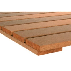 Vlondertegel Glad Hardhout Ca. 100x100 Cm -Tuingereedschap Verkoop 123 2881