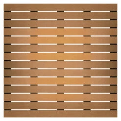 Vlondertegel Glad Hardhout Ca. 100x100 Cm -Tuingereedschap Verkoop 123 2882