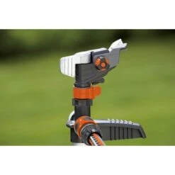 Gardena Pulserende Sector- En Cirkelsproeier Premium Metaal Grijs Met Oranje 44x17,5x8,7 Cm -Tuingereedschap Verkoop 123 3169