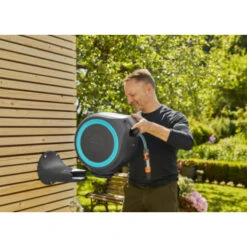 Gardena Wandslangenbox Roll Up 15 Meter Incl. Tuinspuit -Tuingereedschap Verkoop 123 3232