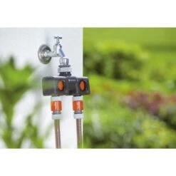Gardena Waterverdeler 2-weg Kunststof 24x18x6,8 Cm -Tuingereedschap Verkoop 123 3240