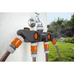 Gardena Waterverdeler 4-weg Kunststof 44x17,5x6,8 Cm -Tuingereedschap Verkoop 123 3284