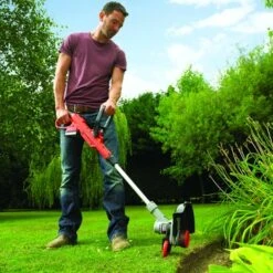 Black & Decker BLACK+DECKER 18V 3-in-1 Strimmer LI-ION 20 Cm Incl. 2,0Ah Accu + Lader -Tuingereedschap Verkoop 123 363