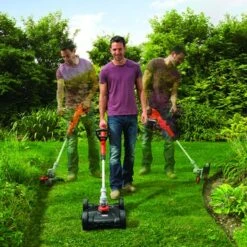 Black & Decker BLACK+DECKER 18V 3-in-1 Strimmer LI-ION 20 Cm Incl. 2,0Ah Accu + Lader -Tuingereedschap Verkoop 123 365