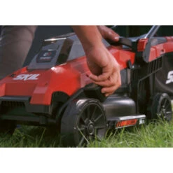 SKIL 20V Grasmaaier 0130BA Brushless 34cm + 2 Accu's 2,0Ah + Snellader -Tuingereedschap Verkoop 123 932