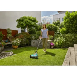 Gardena 18V Grasmaaier HandyMower 22cm Incl. 2,5Ah Accu + Lader -Tuingereedschap Verkoop 123 942