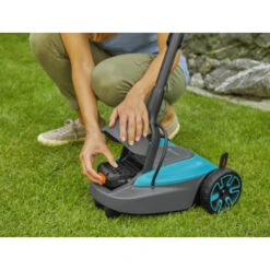 Gardena 18V Grasmaaier HandyMower 22cm Incl. 2,5Ah Accu + Lader -Tuingereedschap Verkoop 123 943
